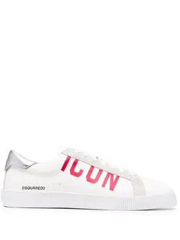 Dsquared2: Белые кроссовки  Icon
