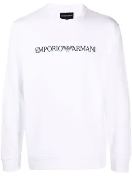 Emporio Armani: Свитшот с принтом 