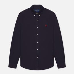 Polo Ralph Lauren: Синяя рубашка 