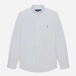 Polo Ralph Lauren: Голубая рубашка 