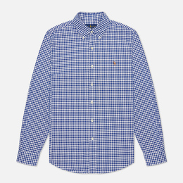 Polo Ralph Lauren: Синяя рубашка 