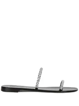 Giuseppe Zanotti: Чёрные сандалии  Mauritia
