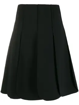 Valentino: Плиссированная юбка 