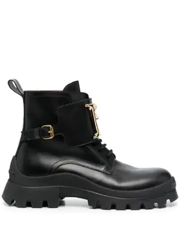 Dsquared2: Чёрные ботинки 