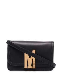 Moschino: Чёрный клатч 