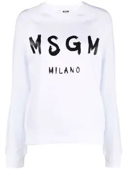 MSGM: Свитшот с принтом 