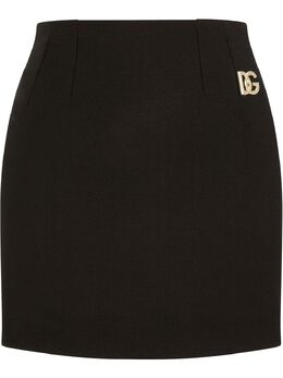 Dolce & Gabbana: Чёрная юбка 