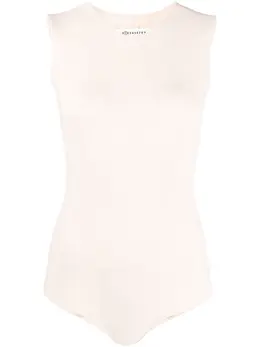 Maison Margiela: Белый боди 
