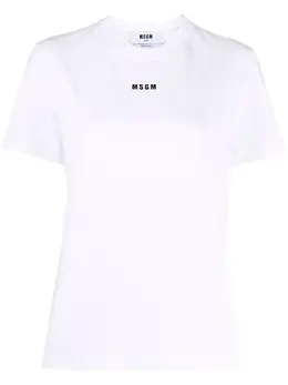 MSGM: Футболка с принтом 