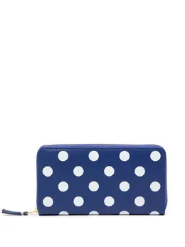 Comme Des Garçons Wallet: Кошелёк в горошек 