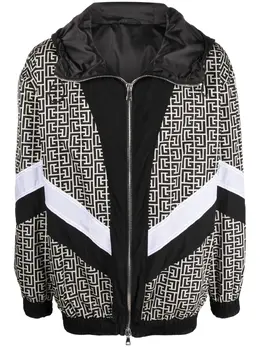 Balmain: Куртка с принтом 