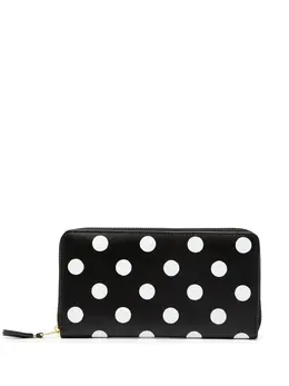 Comme Des Garçons Wallet: Кошелёк в горошек 