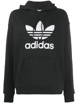adidas: Толстовка  Trefoil с принтом