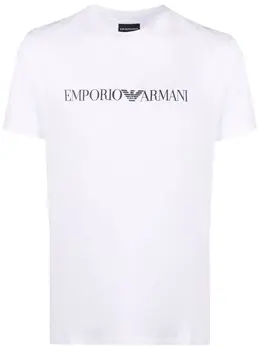 Emporio Armani: Футболка с принтом 