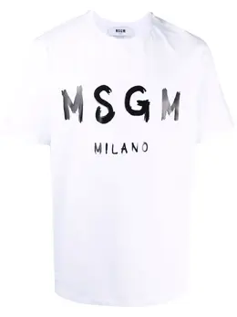 MSGM: Футболка с принтом 