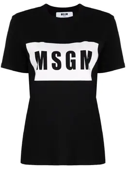 MSGM: Футболка с принтом 