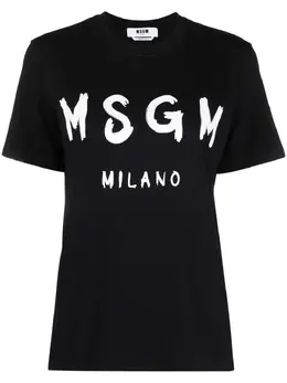MSGM: Футболка с принтом 