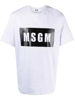 MSGM: Футболка с принтом 