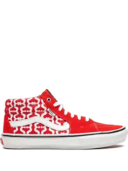 Vans: Красные кроссовки  Skate