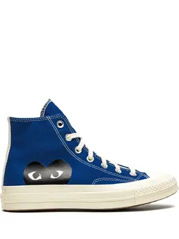 Converse: Голубые кроссовки  Chuck 70