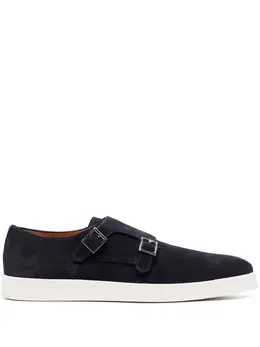 Santoni: Синие туфли 