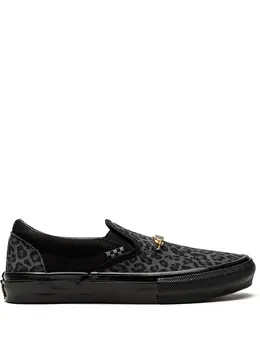 Vans: Чёрные мокасины  Skate