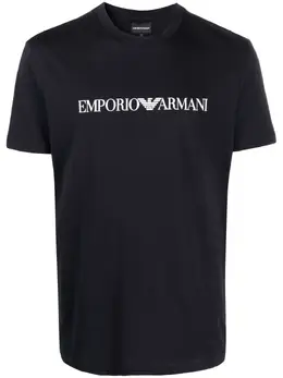 Emporio Armani: Футболка с принтом 