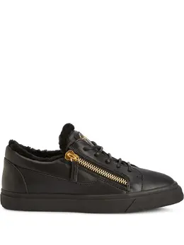 Giuseppe Zanotti: Чёрные кроссовки  Nicki