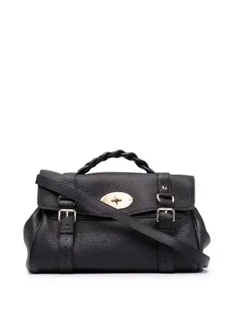 Mulberry: Чёрная сумка  Alexa