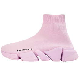 Balenciaga: Розовые кроссовки  Speed.2