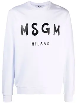 MSGM: Свитшот с принтом 