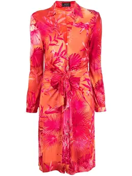 Versace Pre-Owned: Платье с принтом 