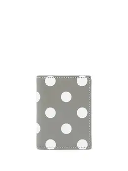 Comme Des Garçons Wallet: Картхолдер в горошек 