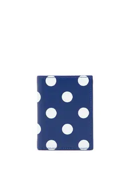 Comme Des Garçons Wallet: Картхолдер в горошек 