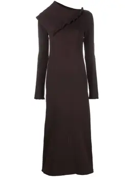 Jil Sander: Платье с воротником 