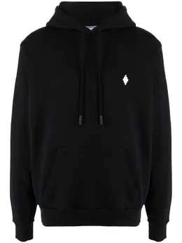 Marcelo Burlon County of Milan: Чёрная толстовка 