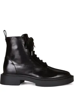 Giuseppe Zanotti: Чёрные ботинки  Achille