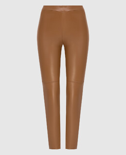 Wolford: Коричневые легинсы 