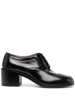 Maison Margiela: Чёрные лоферы  Tabi