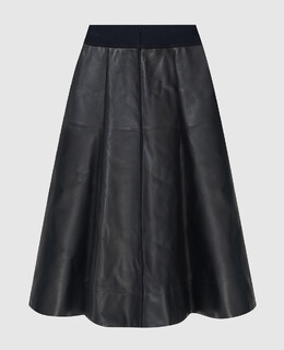 Jil Sander: Кожаная юбка 
