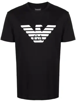 Emporio Armani: Футболка с принтом 