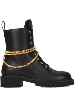 Giuseppe Zanotti: Чёрные ботинки  Alexa