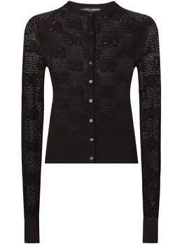 Dolce & Gabbana: Кружевное кардиган  DG