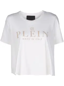 Philipp Plein: Футболка  Iconic Plein с коротким рукавом