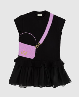 Fendi: Платье с оборками 