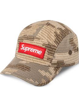 Supreme: Коричневая кепка  Military Camp
