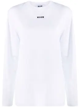 MSGM: Футболка с принтом 