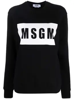 MSGM: Свитшот с принтом 