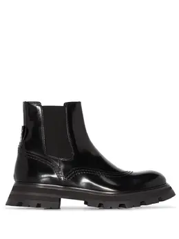 Alexander McQueen: Чёрные ботинки 