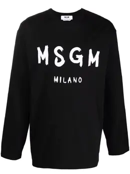 MSGM: Свитшот с длинным рукавом 